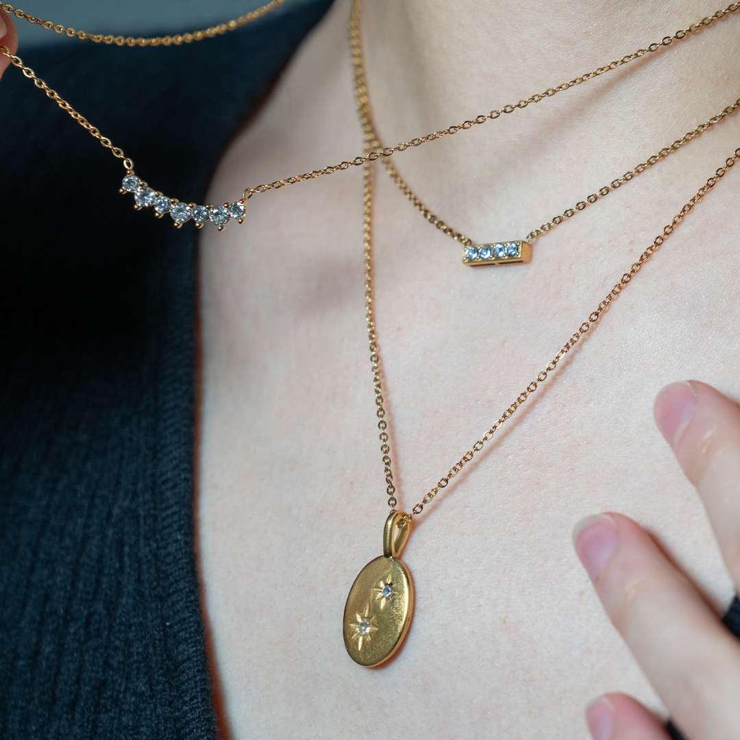 JASMINE Gold Necklace 