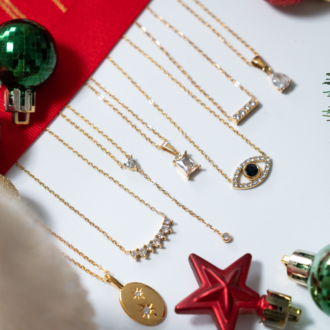 JASMINE Gold Necklace 