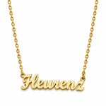 ARYA Custom Name Necklace jewelry by FLEURENZ