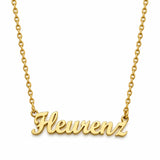 ARYA Custom Name Necklace jewelry by FLEURENZ