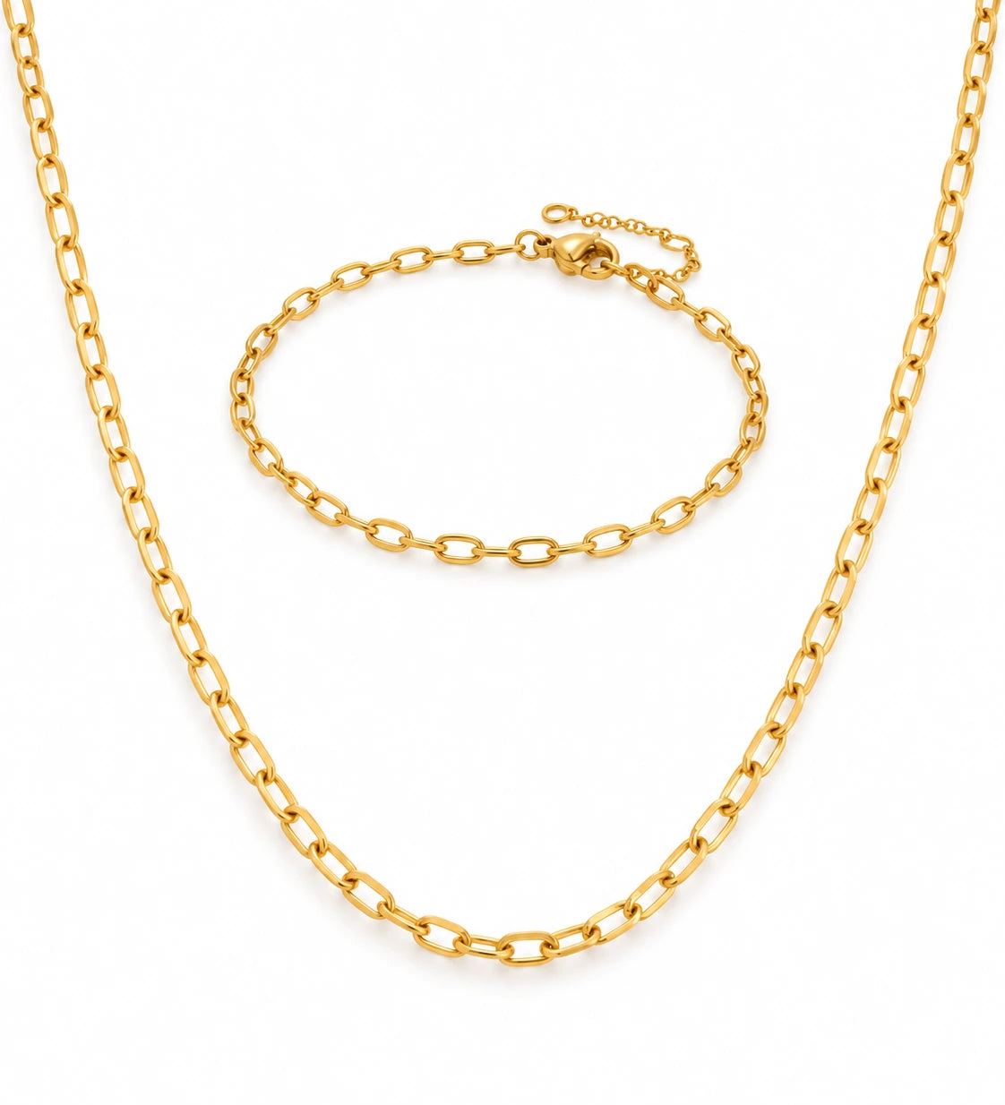 MINIMAL CHAIN Set jewelry by FLEURENZ