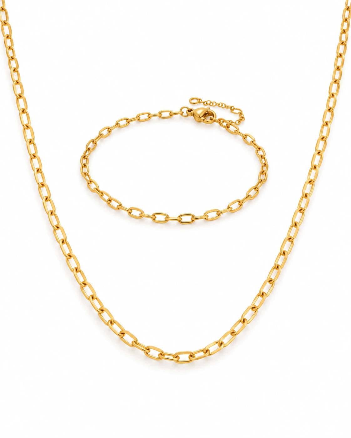MINIMAL CHAIN Set jewelry by FLEURENZ