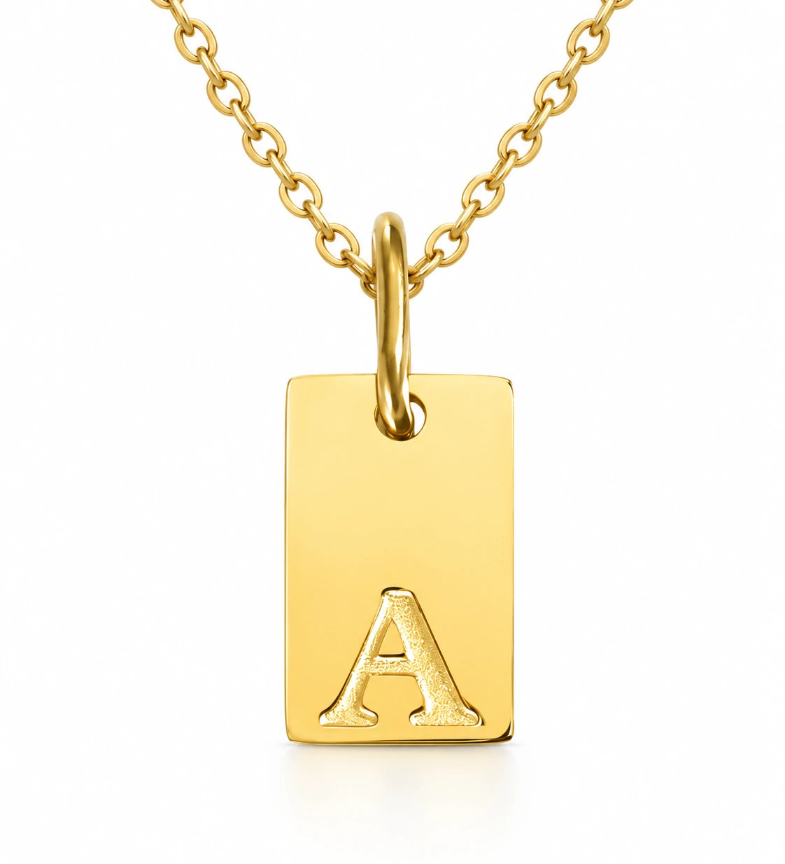 DOMINIQUE Initial Letter Necklace jewelry by FLEURENZ