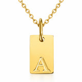 DOMINIQUE Initial Letter Necklace jewelry by FLEURENZ