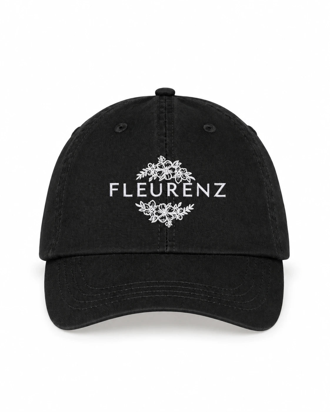 FLEURENZ Embroidered Logo Hat jewelry by FLEURENZ