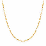 FLEURENZ JAYVE gold necklace on a white background