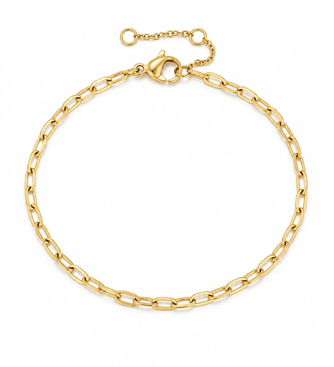 FLEURENZ JUDY gold bracelet on a white background