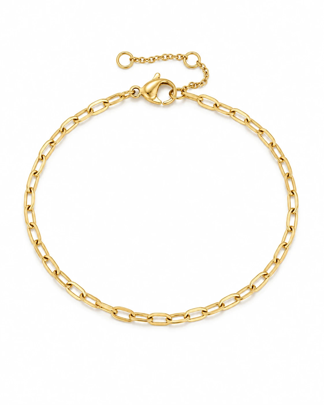 FLEURENZ JUDY gold bracelet on a white background
