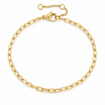 FLEURENZ JUDY gold bracelet on a white background