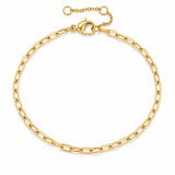 FLEURENZ JUDY gold bracelet on a white background