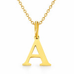 BEA Initial Letter Necklace jewelry by FLEURENZ