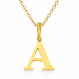 BEA Initial Letter Necklace jewelry by FLEURENZ