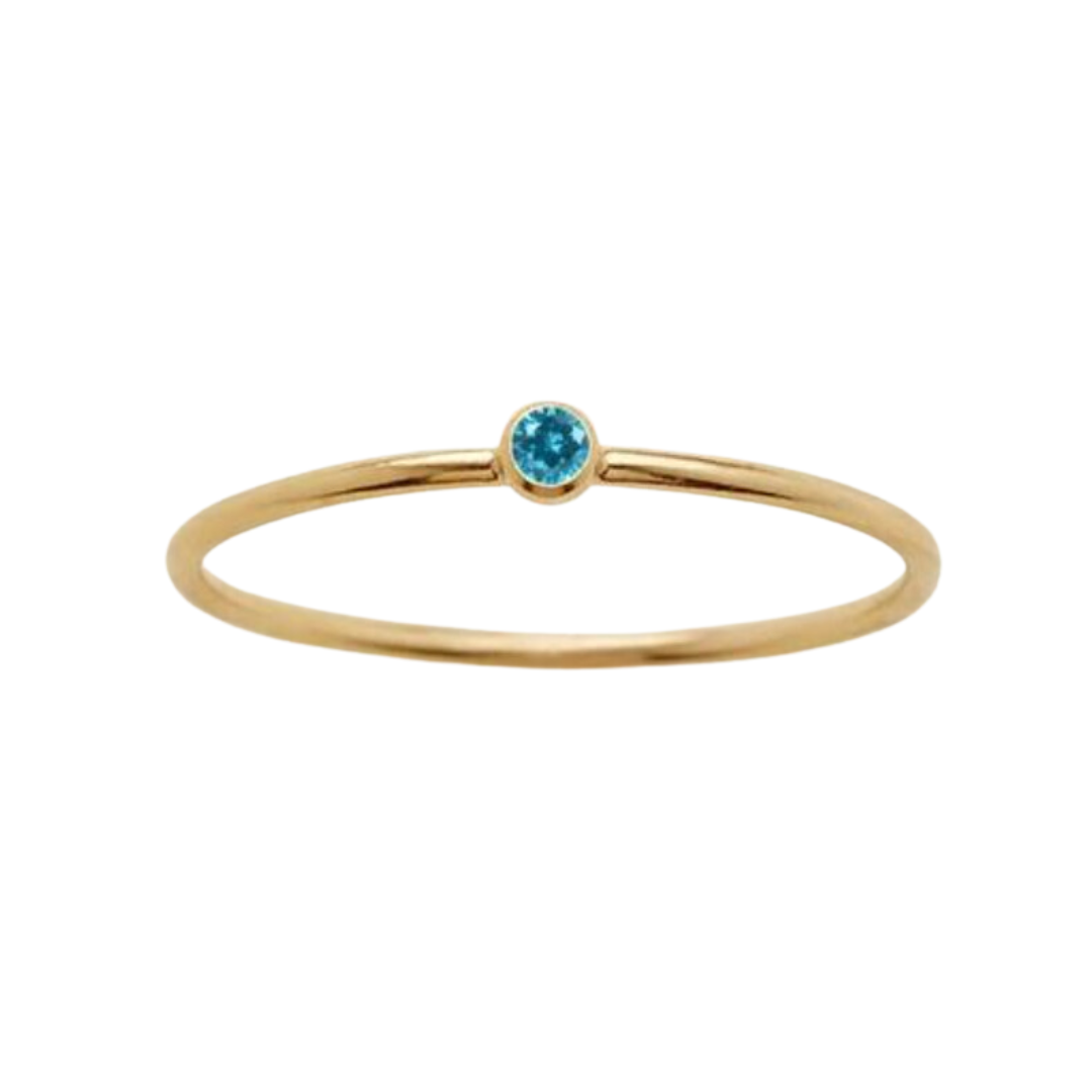 Gold Birthstone Rings | Birthstone Rings | FLEURENZ