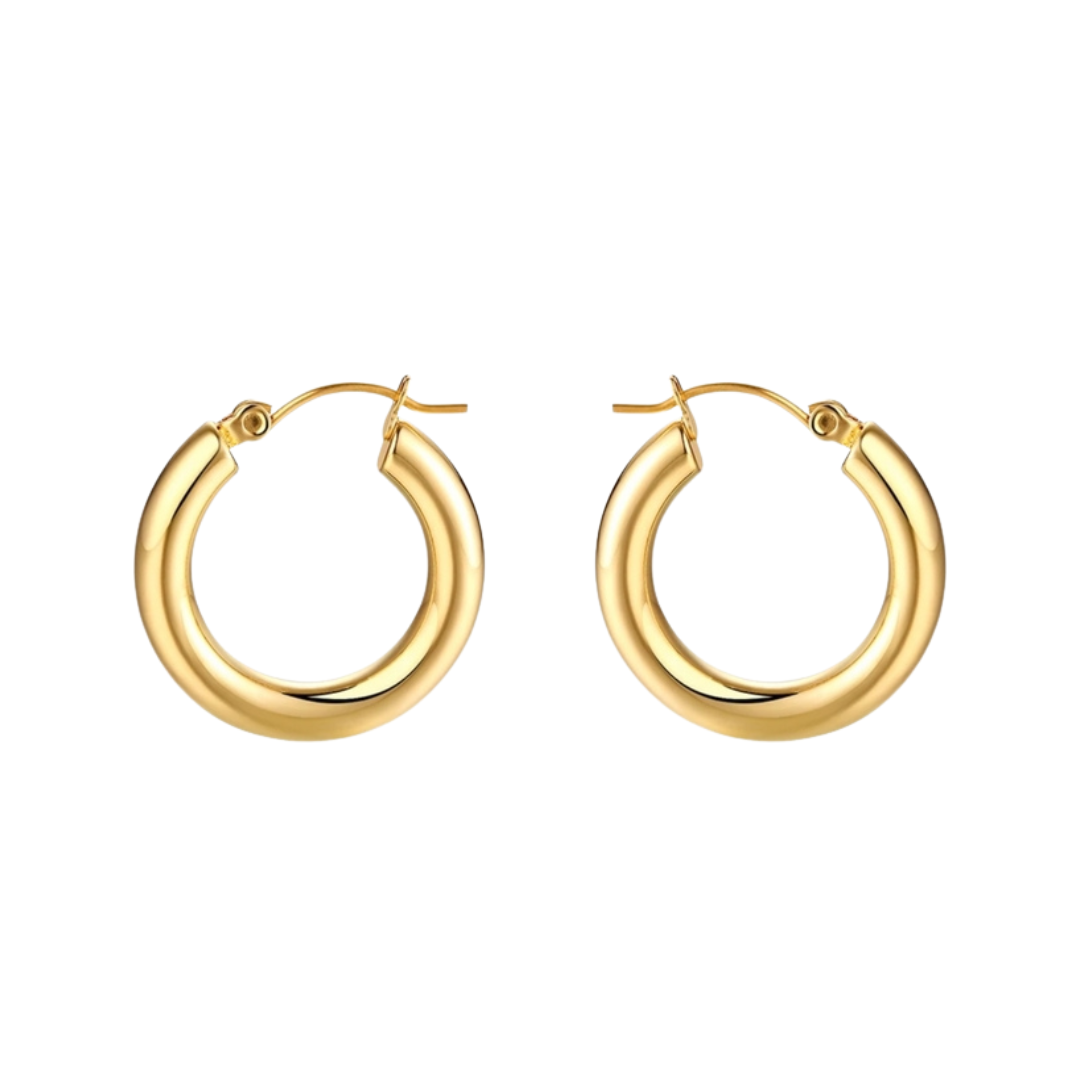 JENNIE Chunky Hoop Earrings | Chunky Hoop Earrings | FLEURENZ