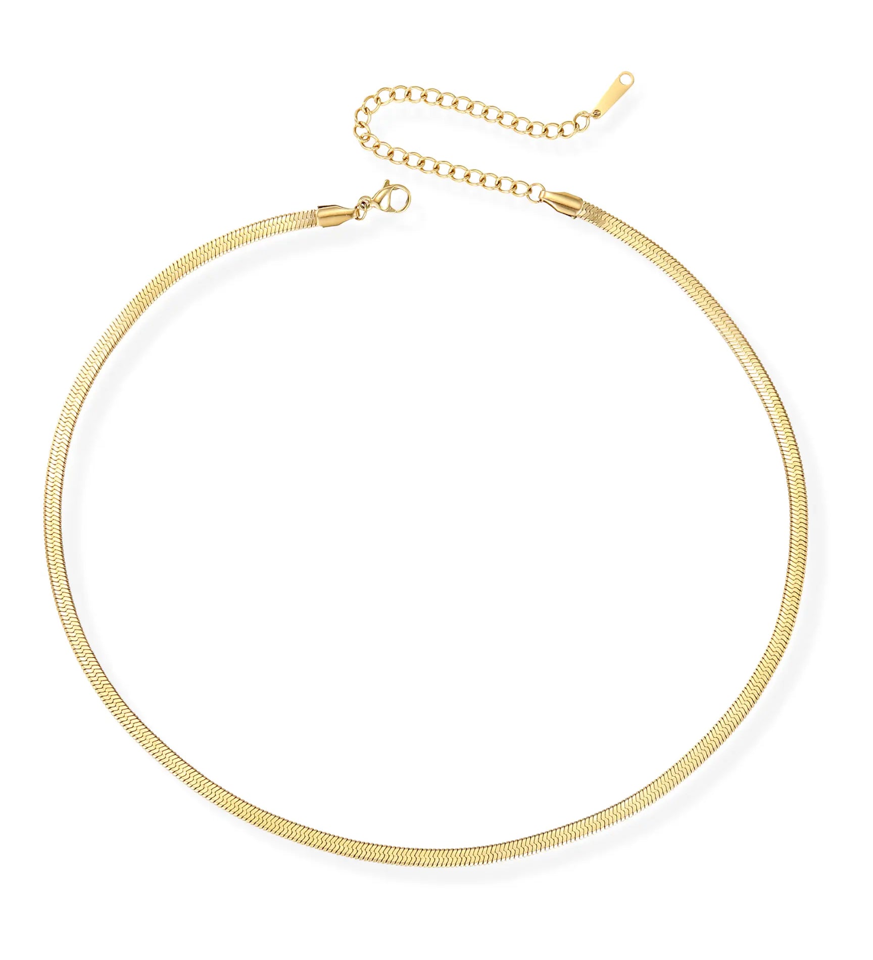 DEANNE Herringbone Necklace | Herringbone Necklace | FLEURENZ