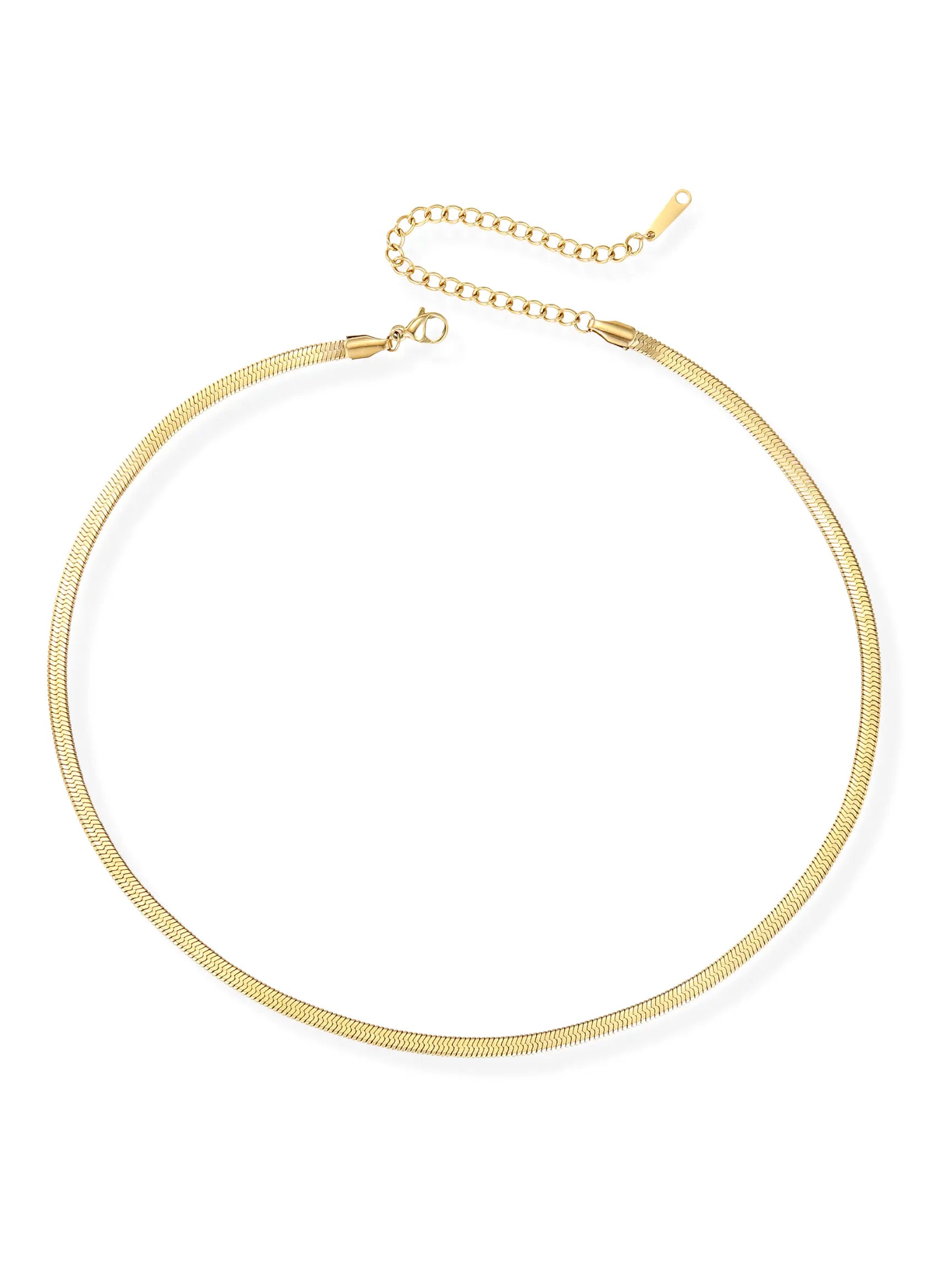 DEANNE Herringbone Necklace | Herringbone Necklace | FLEURENZ