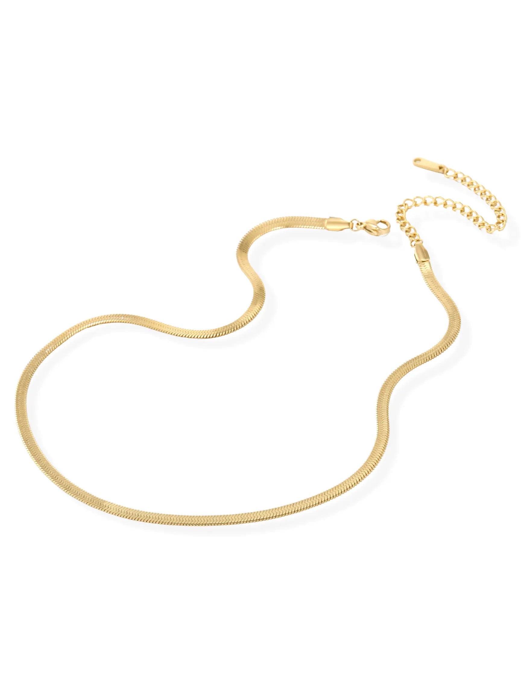 DEANNE Herringbone Necklace | Herringbone Necklace | FLEURENZ