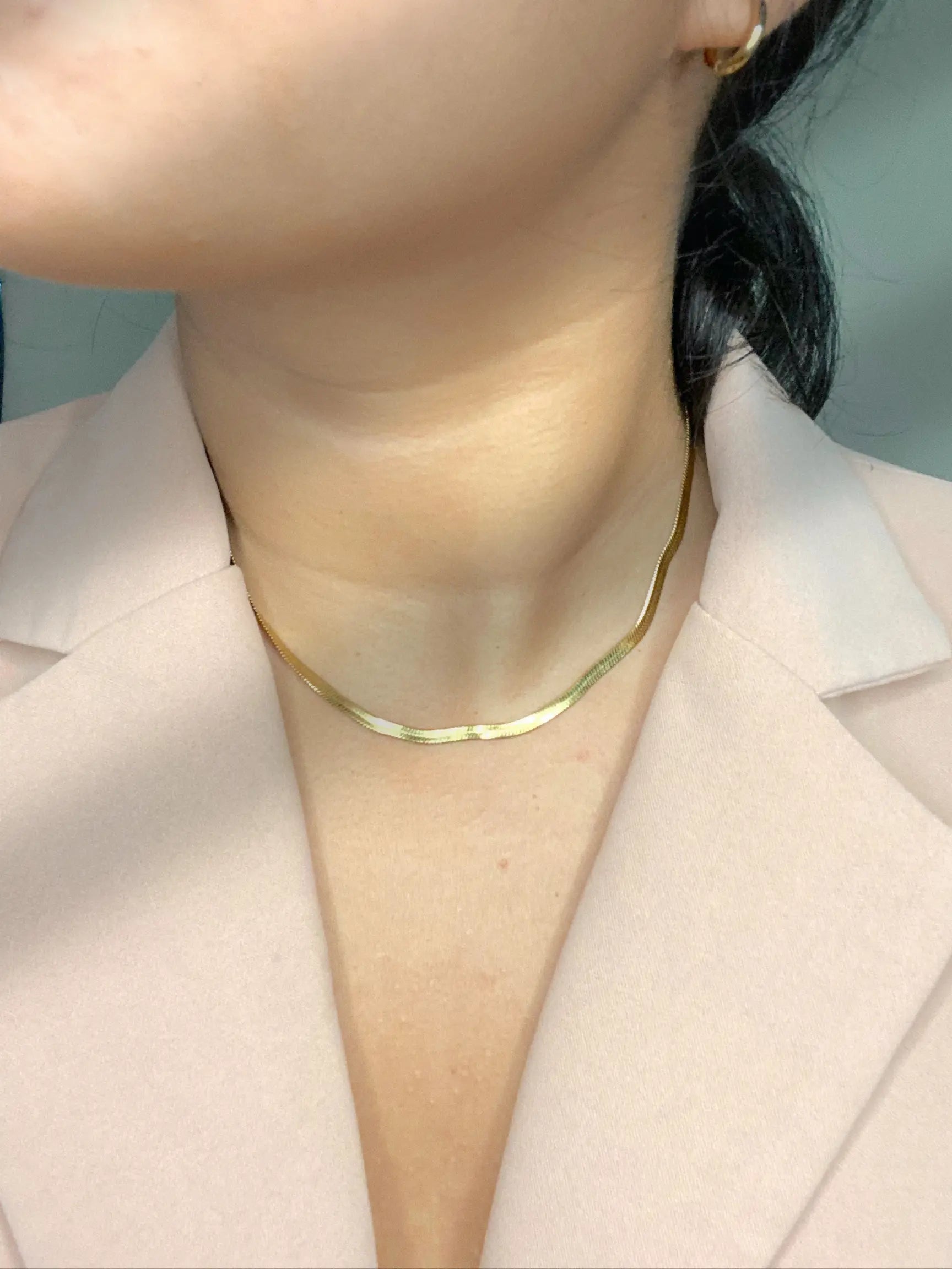 DEANNE Herringbone Necklace | Herringbone Necklace | FLEURENZ