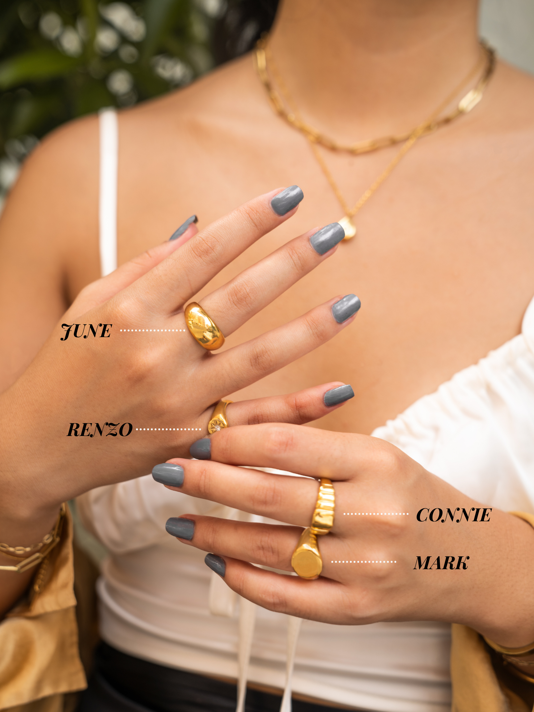 CONNIE Gold Filled Ring | CONNIE Ring | FLEURENZ