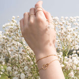 IAN Circle Linked Bracelet 