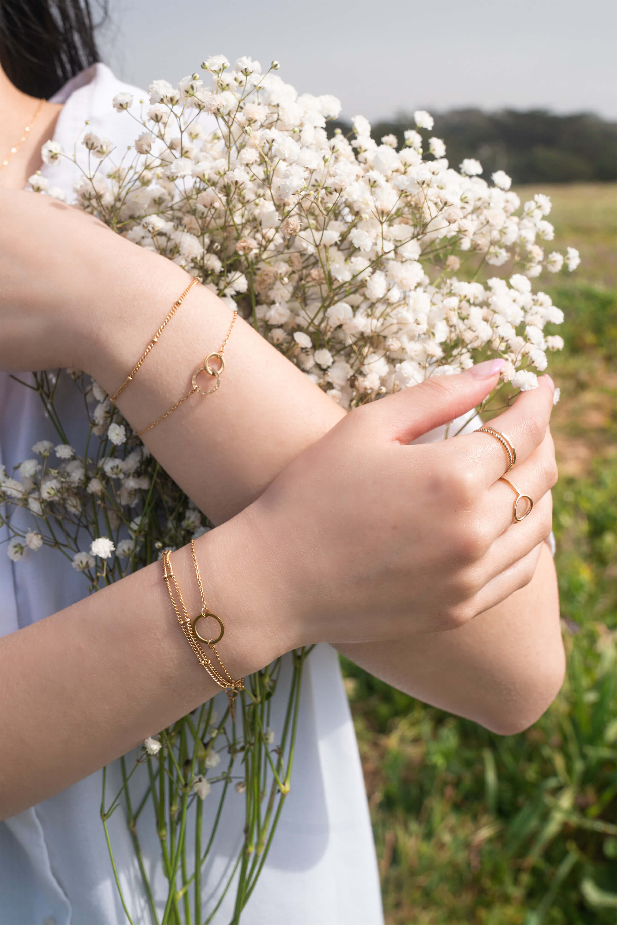 IAN Circle Linked Bracelet 