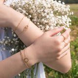 FLORENCE Beaded Stacking Ring | FLORENCE Ring | FLEURENZ