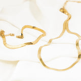 DEANNE Herringbone Necklace | Herringbone Necklace | FLEURENZ