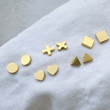 HANNAH Cross Stud Earrings | Cross Stud Earrings | FLEURENZ