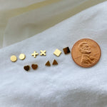 HANNAH Cross Stud Earrings | Cross Stud Earrings | FLEURENZ