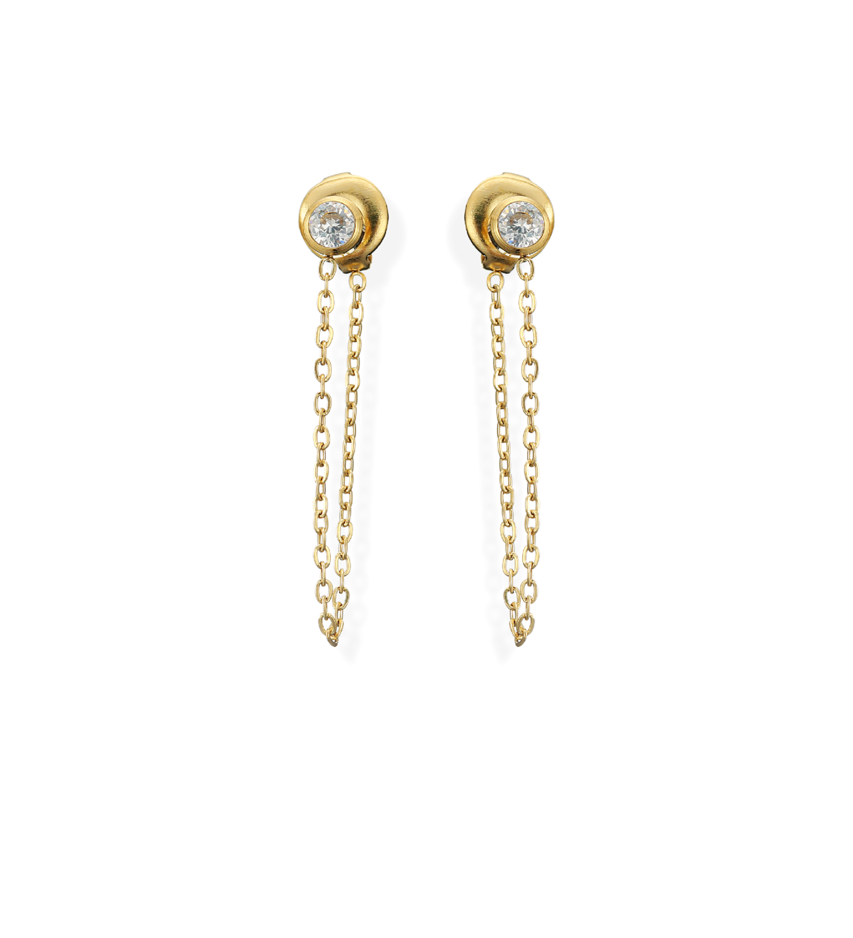 FLORENTINA Chain Drop Earring | FLORENTINA Earrings | FLEURENZ