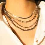 DEANNE Herringbone Necklace | Herringbone Necklace | FLEURENZ